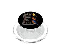 Bird Watching Stand Still Stay Quiet Wait Tell Nobody PopSockets PopGrip for MagSafe