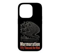 Bird Watching Starling Murmuration Fifty Thousand One Mind Case for iPhone 14 Pro