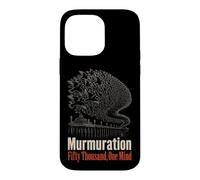 Bird Watching Starling Murmuration Fifty Thousand One Mind Case for iPhone 14 Pro Max