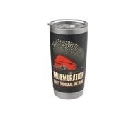 Bird Watching Starling Murmuration Fifty Thousand One Mind Stainless Steel Insulated Tumbler