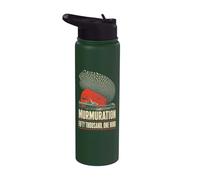 Bird Watching Starling Murmuration Fifty Thousand One Mind Stainless Steel Insulated Water Bottle