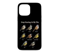 Bird Watching Stop Staring At My Tits Funny Gift Case for iPhone 13 Pro Max