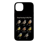 Bird Watching Stop Staring At My Tits Funny Gift Case for iPhone 14 Plus