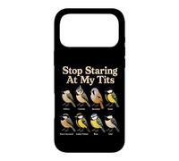 Bird Watching Stop Staring At My Tits Funny Gift Case for iPhone 17 Pro Max