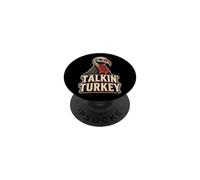 Bird Watching Talkin' Turkey Gift PopSockets Adhesive PopGrip