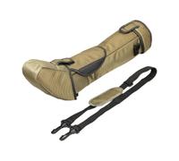 Bird Watching Telescope Bag, Portable Nylon Scope Case with Shoulder Straps for Outdoor Wildlife Viewing Travel, 21.26x5.91x5.91inch- for 80mm Telescope