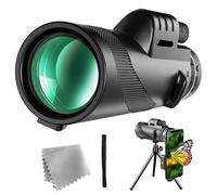 Bird Watching Telescope - Outdoor Monocular, Bird Photography Telescope | 80x100 Lightweight High powerr Monocular, Bird Watching Mobile Phone Photography for Hunting Travel Camping Hiking