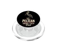 Bird Watching The Pelican Owns This Post Funny Gift PopSockets PopGrip for MagSafe