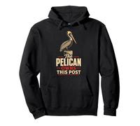 Bird Watching The Pelican Owns This Post Funny Gift Pullover Hoodie