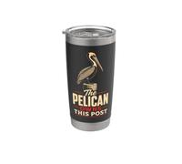 Bird Watching The Pelican Owns This Post Funny Gift Stainless Steel Insulated Tumbler