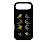 Bird Watching Warblers Species Field Guide Chart Case for iPhone Air