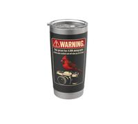 Bird Watching Warning 4000 Photos of The Same Cardinal Stainless Steel Insulated Tumbler