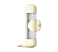 Bird Water Bottle - 200ml Automatic Bird Feeder for Cage, Birdcage Water Dispenser, Water Bottle for Birds, Shooting Pin Design Transparent Parrot Water Dispenser, Pet Bird Water Supplier, Bird