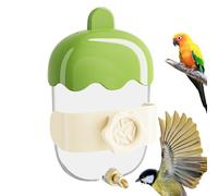 Bird Water Bottle for Cage, Automatic Bird Drinker, Non-Slip Drinking Bottle for Budgies, Cockatiels, Canaries and Finches