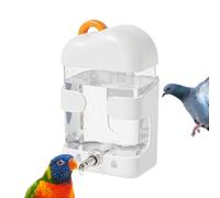 Bird Water Dispenser - 250ml Automatic Spill Proof Drinker, Cage Waterer, Pet Hydration Station | Clear Feeder For Parrot, Cockatiel Canary, Conure Hummingbird And Drinking Security