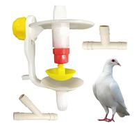 Bird Water Dispenser - Automatic Foldable, Pet Drinker Pigeon Water, Pot Container Accessory, Macaws Parakeet Lovebird, Conures Cockatiels Finches, Designed For Garden Providing Practical Convenient
