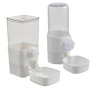 Bird Water Dispenser for Cage, Automatic Feeder, Hanging Drinker, Feeding Station for Love Birds and Parakeets, Finches, Chickens