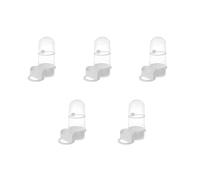 Bird Water Dispenser for Hanging Cage Automatic Parrot Drinker No Mess Parakeet Feeder Plastic Food Container Hanging Bird Feeder for the Garden