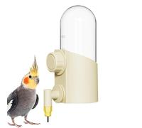 Bird Water Dispenser, Large Capacity Automatic Feeder, 250ml Hanging Parrot Drinker, Multipurpose Pet Waterer for Parakeet, Cockatiel, Lovebird, Small Birds