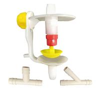 Bird Water Dispenser - No-Clean Automatic Pet Waterer, Easy-Use Pigeon and Small Bird Waterer for Macaws, Sparrows, Parakeets, Lovebirds, Conures, Cockatiels, Finches, Garden, Balcony