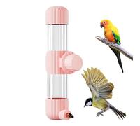 Bird Water Feeder,Automatic Irrigation Accessories for Bird,Leak Proof Hanging Pick Type Drinking Machine,Indoor Outdoor Cage Cool Things for Small Birds