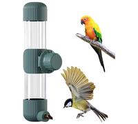 Bird Water Feeder,Automatic Irrigation Accessories for Bird,Leak Proof Hanging Pick Type Drinking Machine,Indoor Outdoor Cage Cool Things for Small Birds