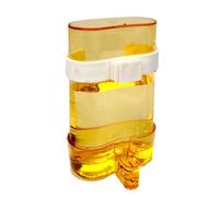 Bird Water Feeder - Automatic Parrot Food Dispenser - Bird Cage Waterer with Clip Fixed Not Easy to Tip Over PP Material Safe Sanitary and Watertight for Budgies Parakeets Cockatiels Finches