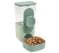 Bird Water Feeder For Cage - Clear Automatic Food Container,Parrot Food Dispenser Cage Accessories For Cockatiels, Lovebirds & Budgies