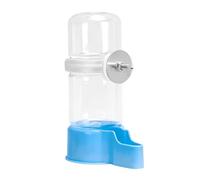 Bird Water Feeder - Suspended Clear Automatic Waterer - Indoor Parrot Waterer Drinker - for Parrots Budgies Cockatiels Lovebirds Finches Quails