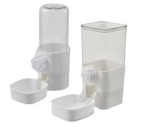 Bird Water Supply - Parrot Water Supply Barb Feeder | Clear Pet Fountain Feeding Station | Cage Hydration Tool for Cockatiel, Finch, Parrot, , Chicken, Love Bird