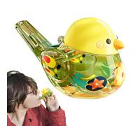 Bird Water Whistle - Cartoon Musical Noise Maker Toy, Portable Sound Instrument, Fill Design, Durable Build, Easy Play Structure | Educational Music Toy for Kids