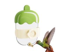 Bird Waterer for Cage,Automatic Bird Water Feeding Bottle | Drip-Proof Pet Hydration Accessories for Parakeet Parrots Finches Canary Lovebirds Budgies