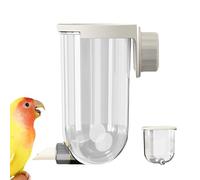 Bird Waterer for Cage - Automatic Drinker Without 330 ml for Parrots - Water Dispenser for Birds, for Birds such as Cockatiels Finch Lovebirds Canary Parakeets and Hummingbirds