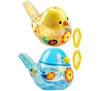 Bird Whistle for Kids - with Lanyard Early Learning Musical Toy | Bird Call Whistle Toy | for Kids Pool Activities Bathing Time Birthday Parties Stocking Stuffer