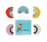 Bird Whistle - Wacky Birds Fun Bird 5 Call Tongue | 5pcs Funny, , Bird Caller, Tongue Whistle, Warbler, Safe, , Tweeting, Noise Making Toys,