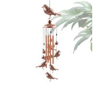 Bird Wind Chimes,Wind Bell for Outside with S Hook - Music Catcher for Home Room Garden Patio Backyard Porch, Outdoor Decorations