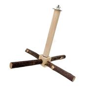 Bird Wood Perch Rotating Molar Stand For Parrots Conure Supplies Budgies Grinding Scratchers For Small Parrots Bird Grinding Toy