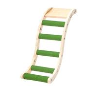 Bird Wooden Ladder Toy Climbing Ladder Chew Toy Exercise Play | Ladder Accessories Wood Climbing Exercise Play Parrot Chew Toy Stand for Small Medium Birds Parakeets Cockatiels Finches