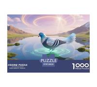 Bird1000Pieces JigsawPuzzleswildlife ForAdults Colourful Brainteasing Age12+byth Challenging The Impossible Difficult Game Uncover The Puzzle 38x26cm/1000pcs