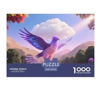 Bird1000Pieces JigsawPuzzleswildlife ForAdults Colourful Brainteasing Age12+byth Challenging The Impossible Difficult Game Brainteasing Adults Jigsaw Puzzle 70x50cm/1000pcs