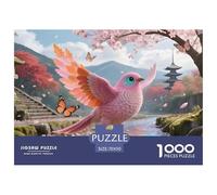 Bird1000Pieces JigsawPuzzlewildlife ForAdult Colourful Brainteasing Age12+byth Challenging The Impossible Difficult Game Uncover The Puzzle 70x50cm/1000pcs