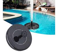 Birdbath Fountain, DC Brushless Water Pump Solar Fountain High Efficiency and Strong Stability for Garden for Home