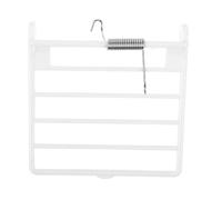 Birdcage Accessories Replacement Plug Spring Door Food Box for Small Pet Cage Supplies Durable Plastic Wire Door for Quail Cage and Bird Cage Use