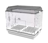 Birdcage Acrylic Birdcages Creative Bird Carriers Portable Bird House Bird House Carrier Square Flight Cage Cockatiel Cage(G)