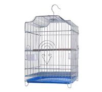 Birdcage Bird Cage For Budgie Garden ABS Stainless Steel 35x35x50cm