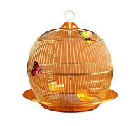 birdcage Bird Cage Golden Aristocratic Parrot Cage Fashion Exquisite Decorative Ornamental Bird Cage Indoor Outdoor Bird Breeding Cage Home for Parakeets