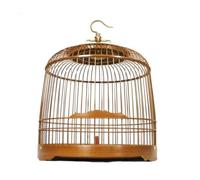 birdcage， bird cages Bamboo Birdcages Vintage Round Bird Cage Purple House Carrier
