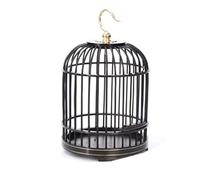 Birdcage, Bird cages Bamboo Carriers Vintage Square Cage Household Round Birdcages Portable Flight(Round A)