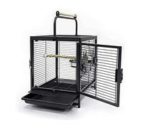 birdcage， Bird cages Birdcages Wrought Iron Large Cage Outdoor Metal House Luxury Square Carrier