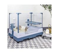 Birdcage, Bird cages Large Vintage Birdcages Wrought Iron Cage With Wheels Portable Travel Flight Cages(Blue)